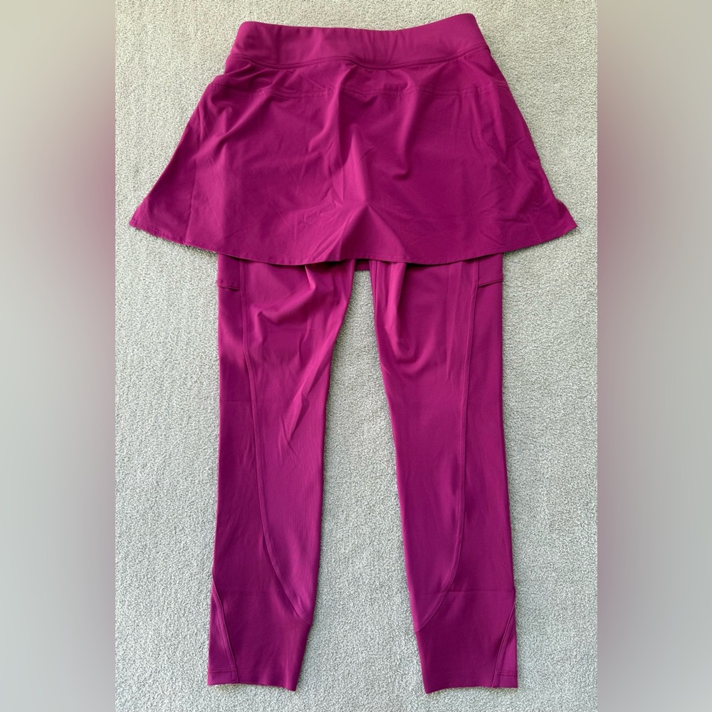 NEW - Lululemon 2-in-1 HR Tennis Skirt Tight 25" - Magenta Purple - Picture 2 of 8